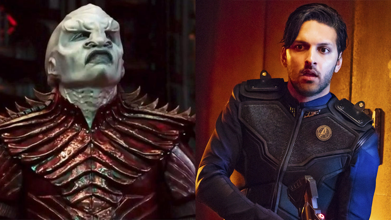 To the left, Voq, to the right, Ash Tyler. OR ARE THEY THE SAME PERSON1? Dun-dun-duuuuuuunnnnnnn.